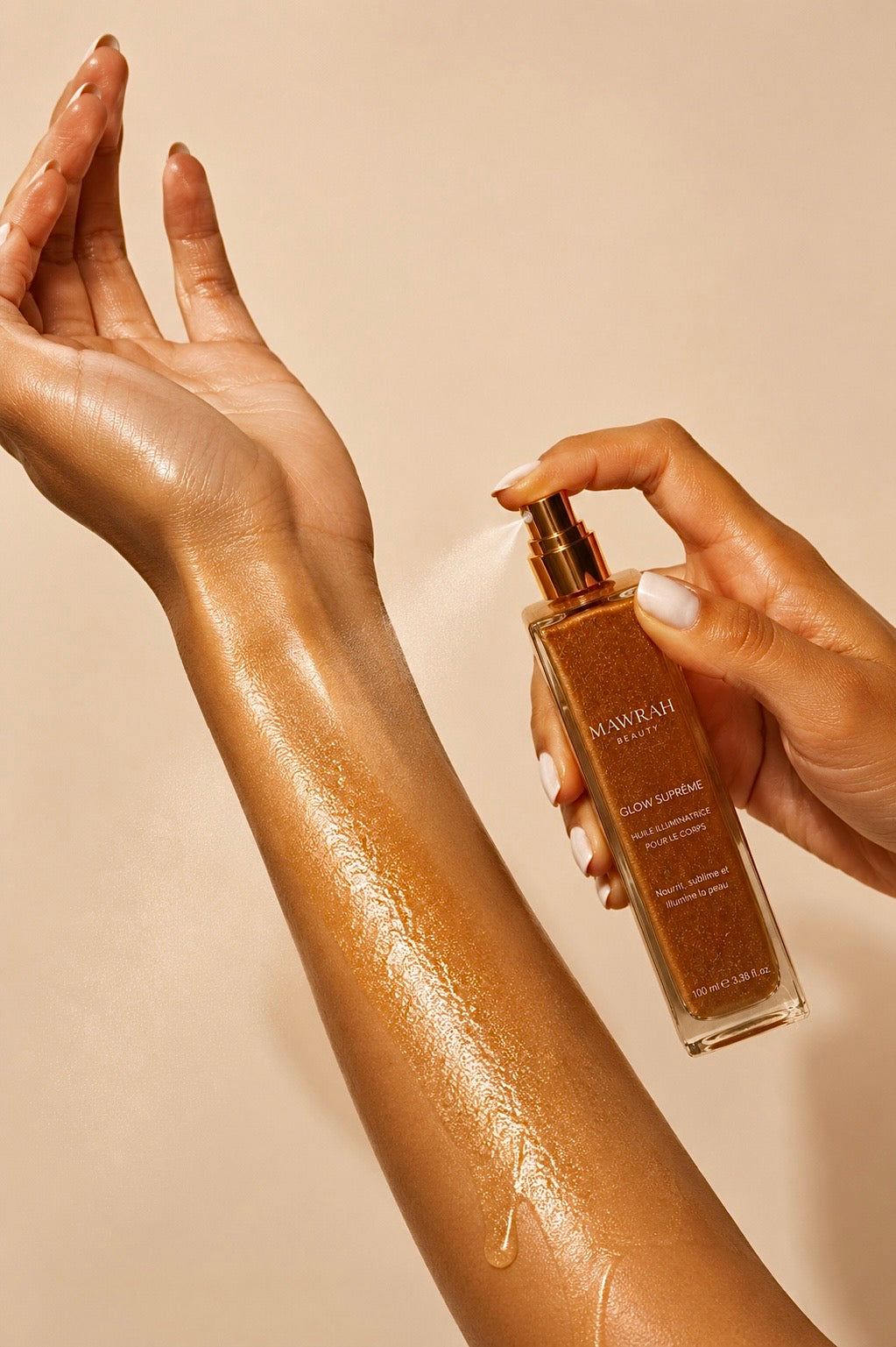 Glow Suprême - Huile illuminatrice pour le corps (100ml)