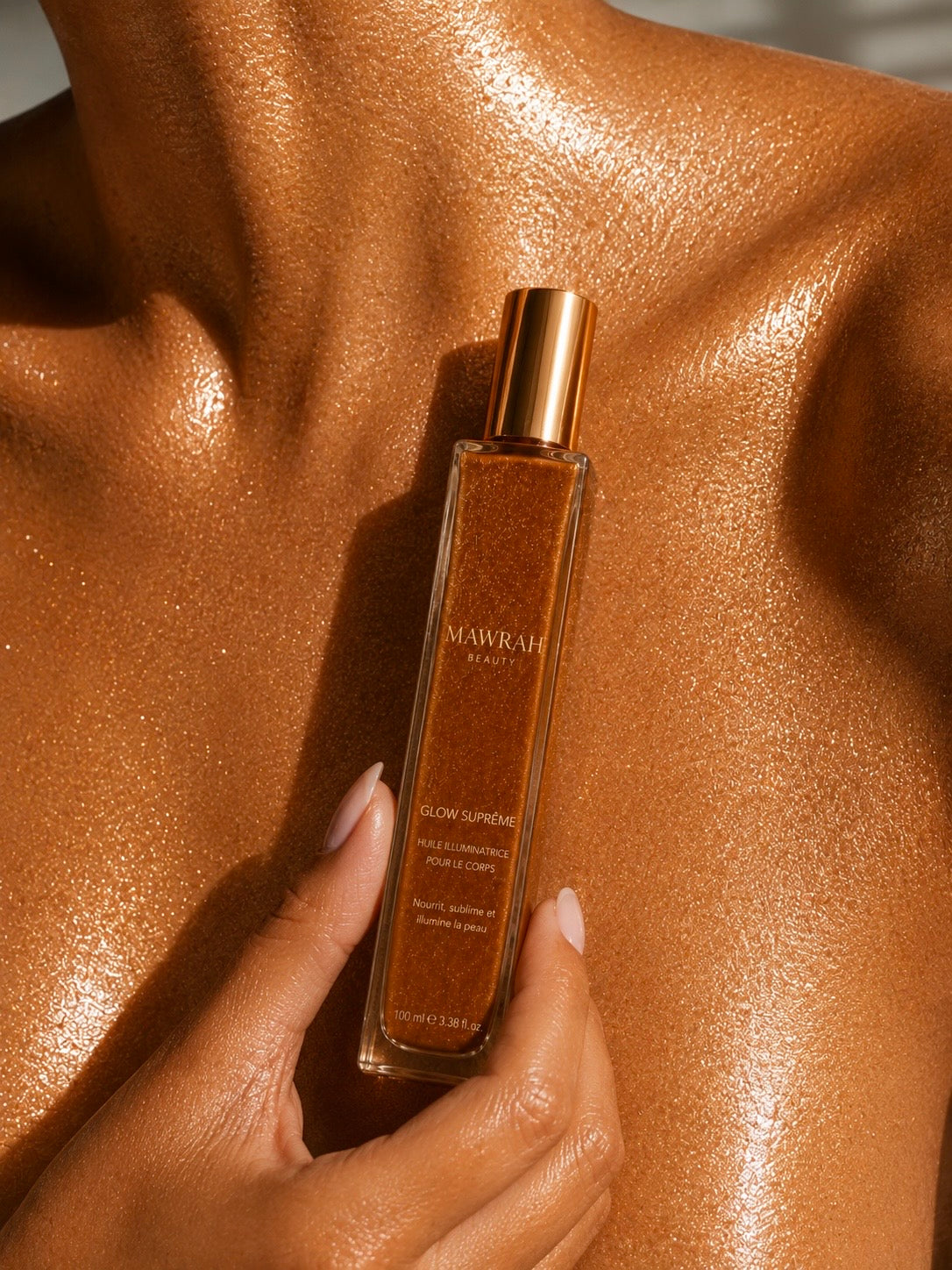 Glow Suprême - Huile illuminatrice pour le corps (100ml)
