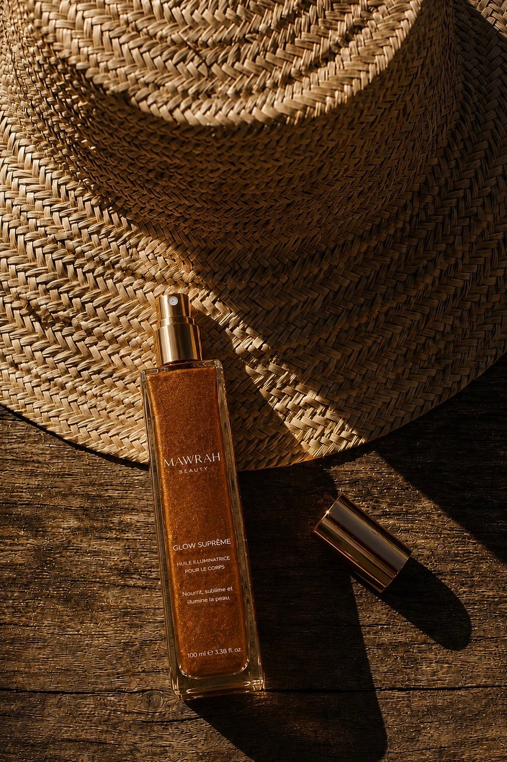 Glow Suprême – Huile illuminatrice pour le corps (100 ml)